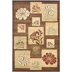 LYNDHURST, BROWN / MULTI, 4' X 6', Area Rug, LNH554-2591-4