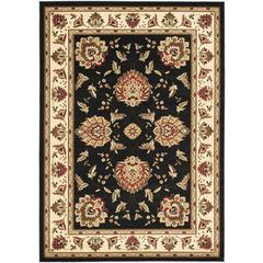 LYNDHURST, BLACK / IVORY, 8' X 11', Area Rug, LNH555-9012-8