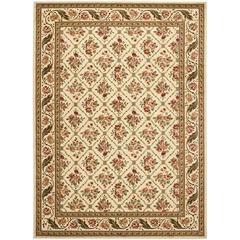 LYNDHURST, IVORY / IVORY, 8'-9" X 12', Area Rug