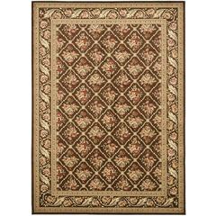 LYNDHURST, BROWN / BROWN, 8'-9" X 12', Area Rug, LNH556-2525-9