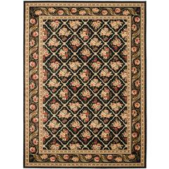 LYNDHURST, BLACK / BLACK, 8'-9" X 12', Area Rug