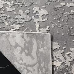 LUREX 100, GREY / LIGHT GREY, 5'-3" X 7'-6", Area Rug