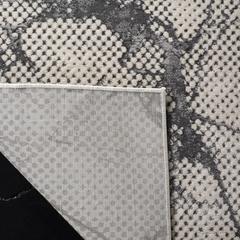 LUREX 100, IVORY / GREY, 5'-3" X 7'-6", Area Rug