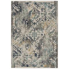 MADISON, IVORY / BLUE, 3' X 5', Area Rug, MAD159M-3
