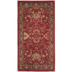 MAHAL, RED / NAVY, 3' X 5', Area Rug