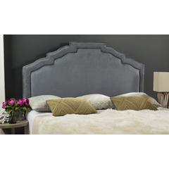 ALEXIA GREY HEADBOARD - SILVER NAIL HEAD, MCR4000C-Q