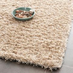 SG-MLS-Malibu Shag, NATURAL, 3'-6" X 5'-6", Area Rug
