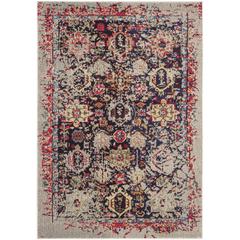 MONACO, GREY / MULTI, 4' X 5'-7", Area Rug, MNC206G-4