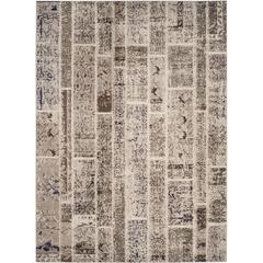 MONACO, BEIGE / MULTI, 9' X 12', Area Rug