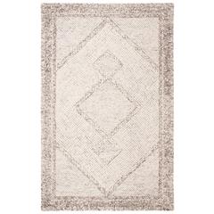 Abstract, IVORY / GREY, 5' X 8', Area Rug, ABT345F-5