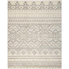 Adirondack, IVORY / SILVER, 9' X 12', Area Rug, ADR107B-9