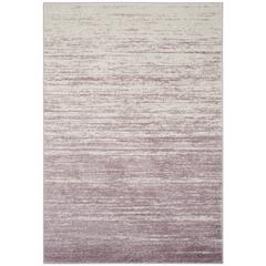 Adirondack, CREAM / PURPLE, 6' X 9', Area Rug, ADR113L-6