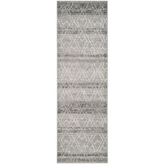 Adirondack, SILVER / IVORY, 2'-6" X 8', Area Rug, ADR124B-28