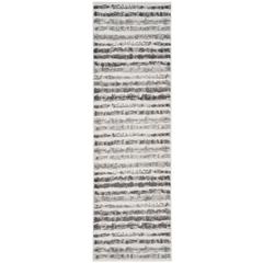 Adirondack, IVORY / CHARCOAL, 2'-6" X 6', Area Rug, ADR126N-26