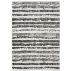 Adirondack, IVORY / CHARCOAL, 6' X 9', Area Rug, ADR126N-6