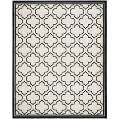 AMHERST, IVORY / ANTHRACITE, 6' X 9', Area Rug