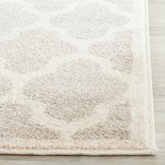 AMHERST, LIGHT GREY / BEIGE, 2'-3" X 15', Area Rug