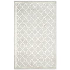 AMHERST, LIGHT GREY / BEIGE, 5'-3" X 8', Area Rug