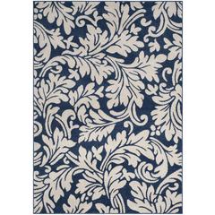 AMHERST, NAVY / IVORY, 5' X 8', Area Rug, AMT425P-5