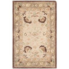 ANATOLIA, IVORY / BROWN, 2'-3" X 12', Area Rug, AN512D-212