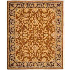 ANATOLIA, BROWN / PLUM, 9' X 12', Area Rug