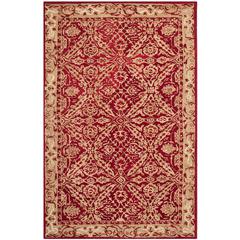 ANATOLIA, RED / IVORY, 6' X 9', Area Rug, AN583B-6
