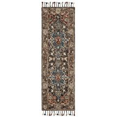 ASPEN, CHARCOAL / LIGHT BROWN, 2'-3" X 7', Area Rug