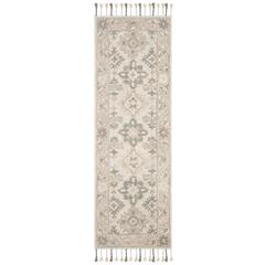 ASPEN, LIGHT GREY / GREY, 2'-3" X 9', Area Rug