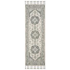 ASPEN, GREY / LIGHT GREY, 2'-3" X 9', Area Rug