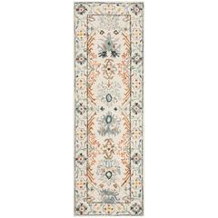 ASPEN, IVORY / BLUE, 2'-3" X 7', Area Rug, APN310A-27