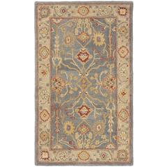 ANTIQUITY, BLUE / IVORY, 5' X 8', Area Rug, AT314A-5