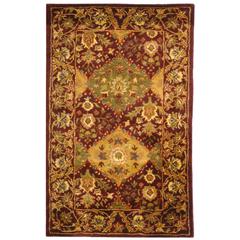 ANTIQUITY, WINE, 4' X 6', Area Rug