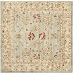 ANTIQUITY, GREY BLUE / BEIGE, 6' X 6' Square, Area Rug