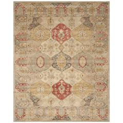 ANTIQUITY, BEIGE / MULTI, 8'-3" X 11', Area Rug