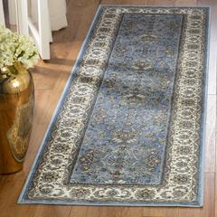 ATLAS, BLUE / IVORY, 3'-3" X 4'-7", Area Rug