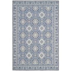 ARTISAN, SILVER / BLUE, 5'-1" X 7'-6", Area Rug, ATN320C-5
