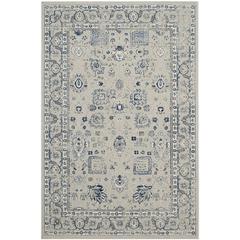 ARTISAN, SILVER / SILVER, 5'-1" X 7'-6", Area Rug, ATN326C-5