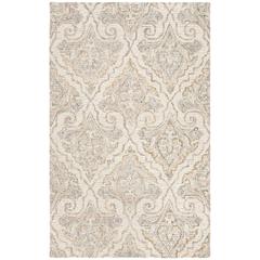 AUBUSSON, IVORY / GREEN, 8' X 10', Area Rug