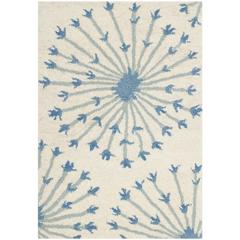 BELLA, BEIGE / BLUE, 4' X 6', Area Rug, BEL123B-4