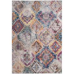 BRISTOL, BLUE / LIGHT GREY, 5'-1" X 7'-6", Area Rug, BTL351D-5