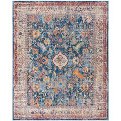 BRISTOL, BLUE / LIGHT GREY, 9' X 12', Area Rug, BTL361C-9
