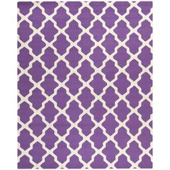 CAMBRIDGE, PURPLE / IVORY, 8' X 10', Area Rug, CAM121K-8