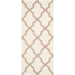 CAMBRIDGE, IVORY / BEIGE, 2'-6" X 14', Area Rug