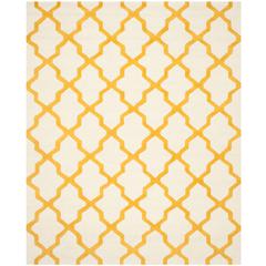 CAMBRIDGE, IVORY / GOLD, 8' X 10', Area Rug, CAM121U-8