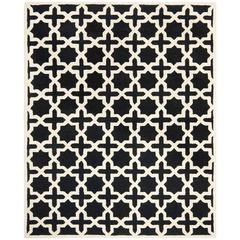 CAMBRIDGE, BLACK / IVORY, 8' X 10', Area Rug, CAM125E-8