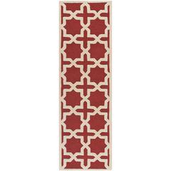 CAMBRIDGE, RUST / IVORY, 2'-6" X 4', Area Rug, CAM125L-24