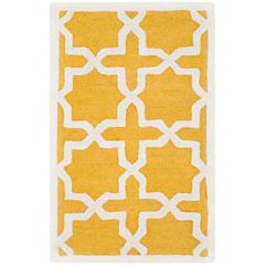 CAMBRIDGE, GOLD / IVORY, 3' X 5', Area Rug, CAM125Q-3