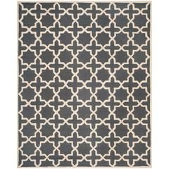 CAMBRIDGE, DARK GREY / IVORY, 8' X 10', Area Rug, CAM125X-8