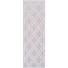 CAMBRIDGE, LAVANDER / IVORY, 2'-6" X 8', Area Rug, CAM131C-28
