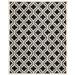 CAMBRIDGE, BLACK / IVORY, 11' X 15', Area Rug, CAM132E-1115